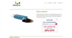 Desktop Screenshot of inflazyme.com